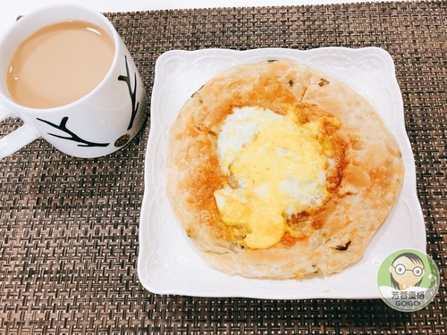 氣炸蛋蔥抓餅~氣炸鍋料理